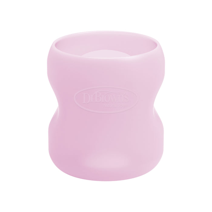 Funda Protección Mamadera Vidrio 150ml Rosado Dr. Brown's